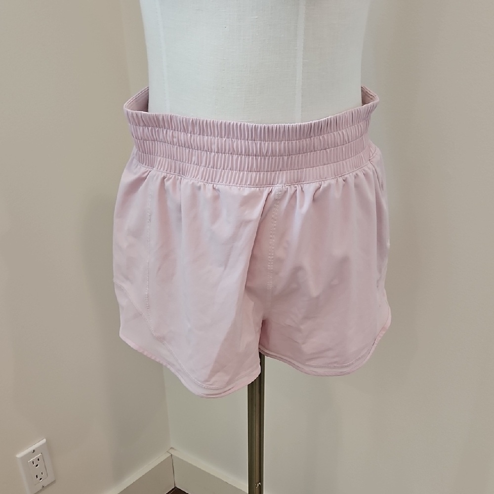 Aritzia Golden Light Pink Athletic Shorts